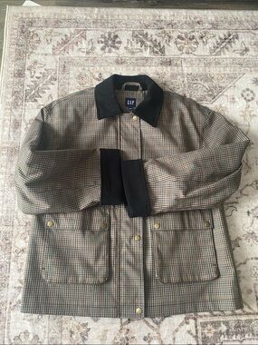Gap Plaid Barn Jacket